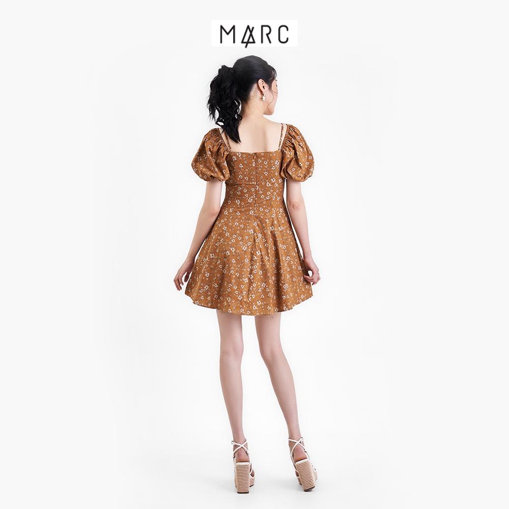 Đầm trễ vai nữ MARC FASHION mini 2 dây form A FAVH100622