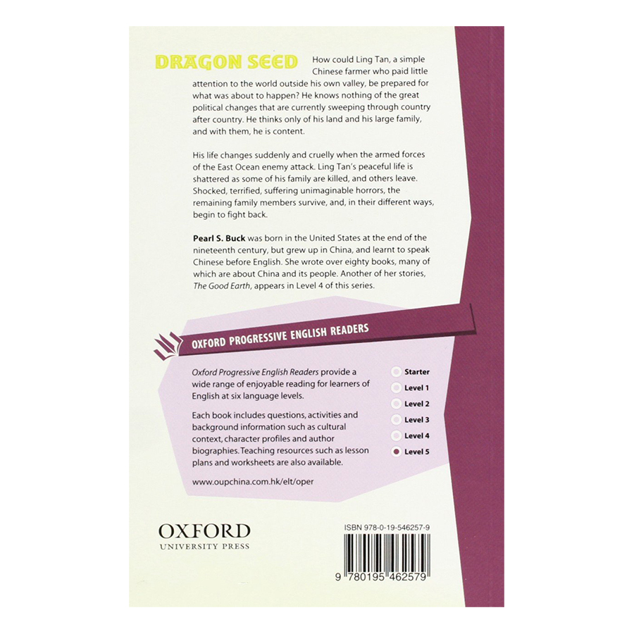 Oxford Progressive English Readers New Edition 5: Dragon Seed