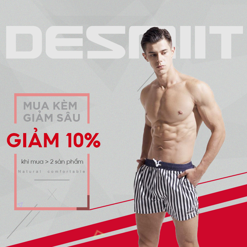 Quần Đùi Tăm Biển - Quần Short Nam Cao Cấp S612 - Chất Liệu Chọn Lọc - Thiết Kế Kẻ Sọc Cực Thời Trang - Dễ Dàng Phối Đồ