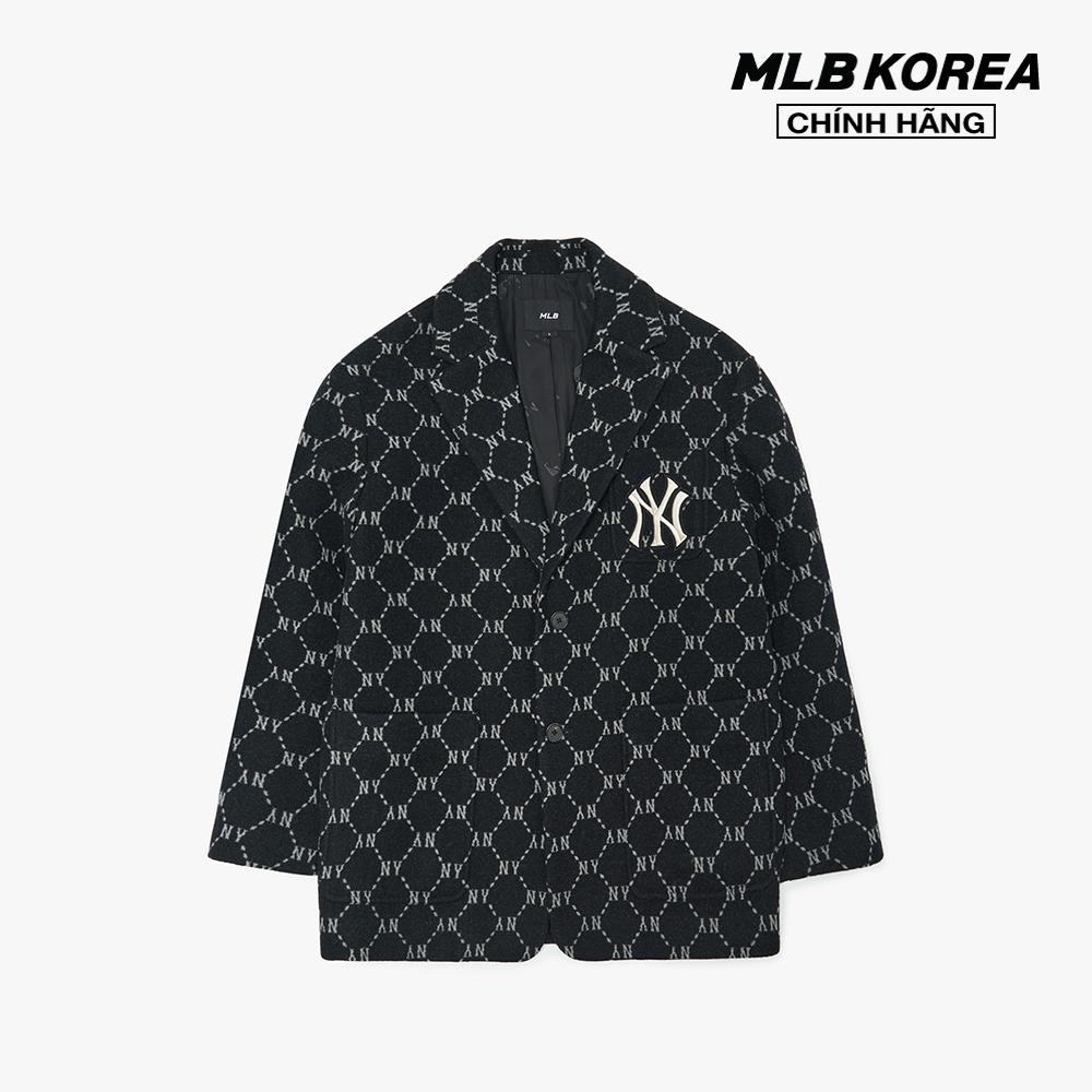 MLB - Áo blazer tay dài phối nút cài Dia Monogram All Over 3AJKM0124-50BKS