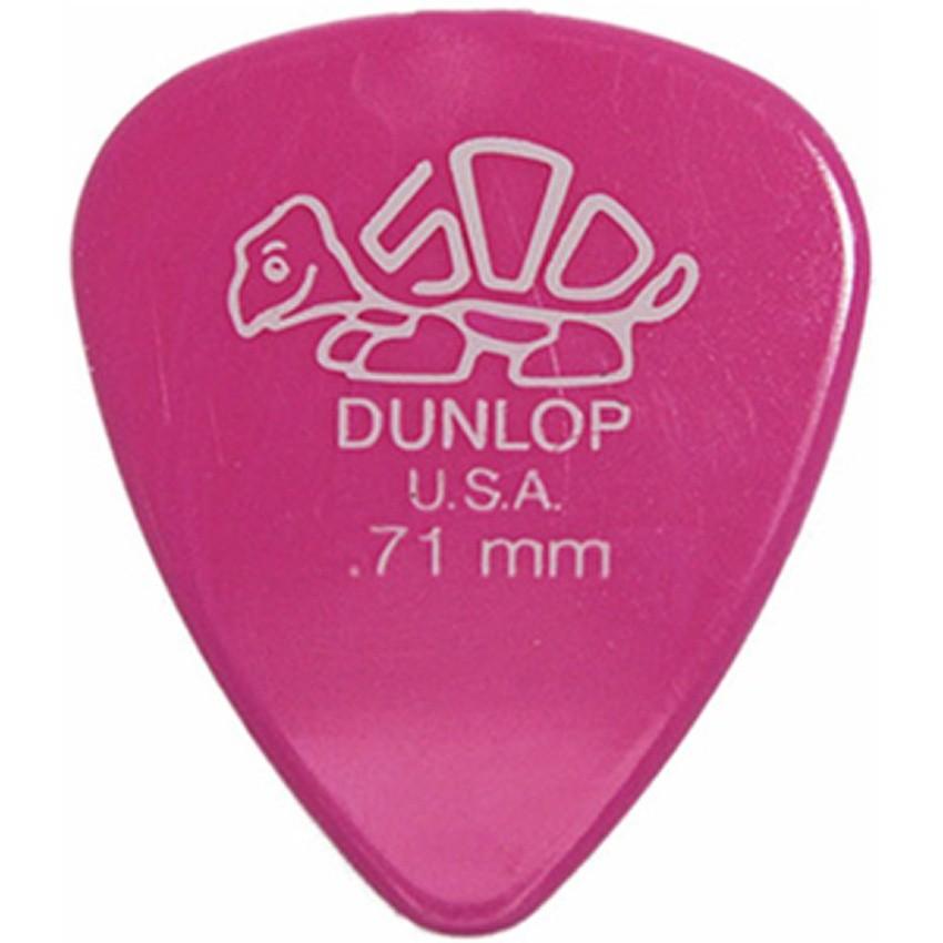 Pick gảy đàn guitar Dunlop 41R.71 màu hồng- Hàng nhập Mỹ