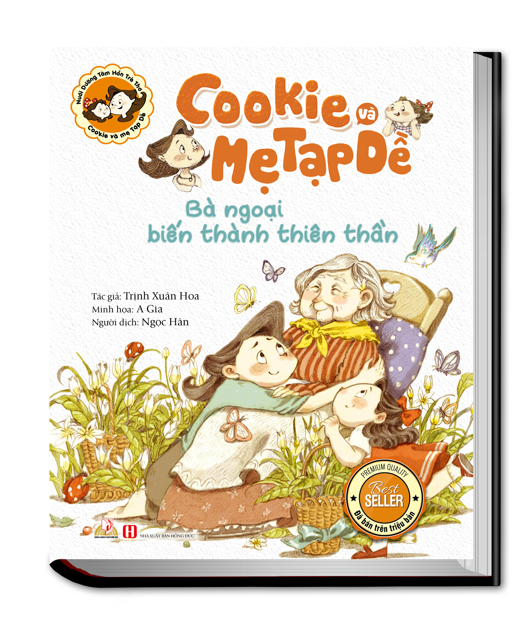 Combo 3 Cuốn Cookie Và Mẹ Tạp Dề - Đôi Găng Tay Đen Của Bố ,Một Ngày Làm Mẹ & Bà Ngoại Biến Thành Thiên Thần