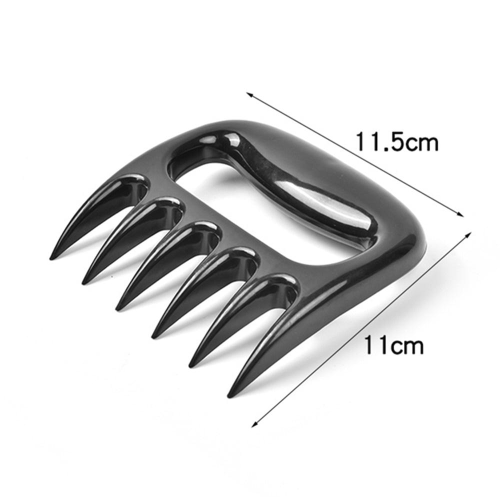 Meat Fork Shredder Barbecue Fork Bear Claw Meat Separator Handle Kitchen Food Fork Meat Slicer BBQ Grill Meat Handler Kitchen