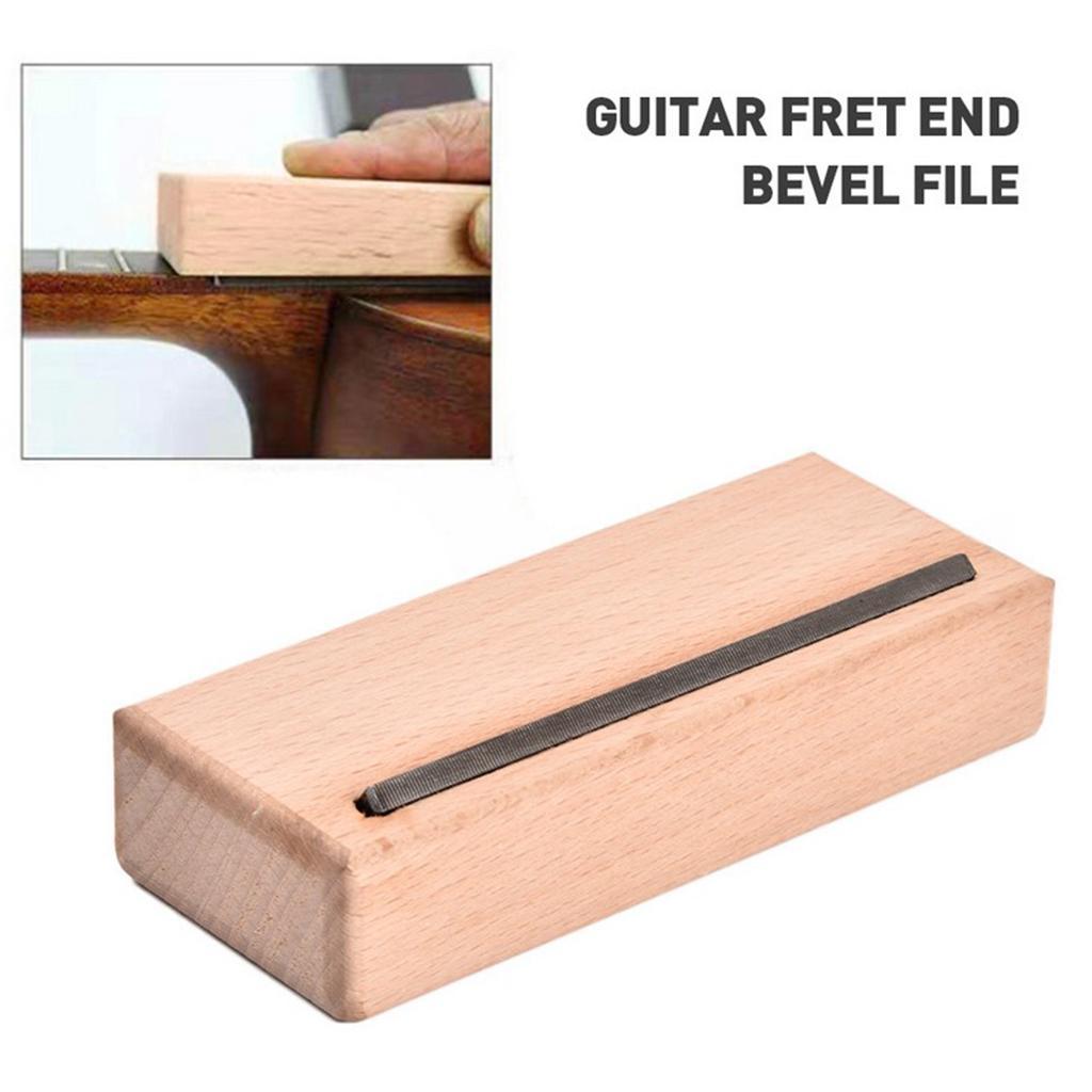 Fret Bevel File Tool Guitar Fret Edge Crowning Luthier Tools