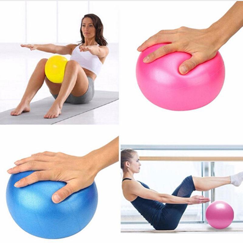 Bóng tập yoga,gym cỡ nhỏ đường kính 25cm + kèm theo dụng cụ thổi bóng - nâng cao sức khỏe - Gia dụng Nam Định