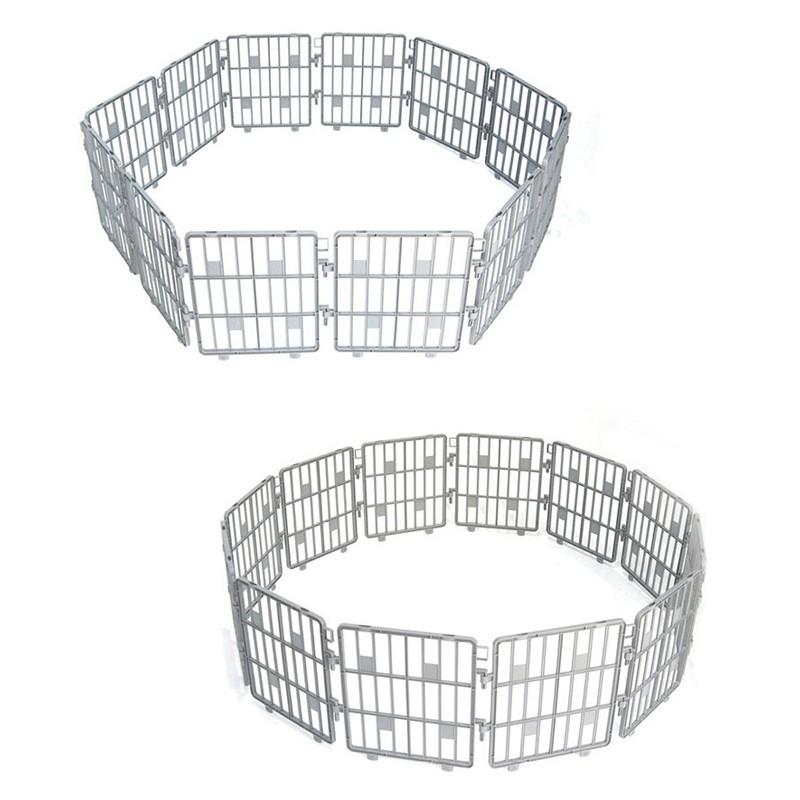 Purmi - Hàng rào cho thú cưng Chó/Mèo Hàn Quốc nhựa cao cấp 12 TẤM