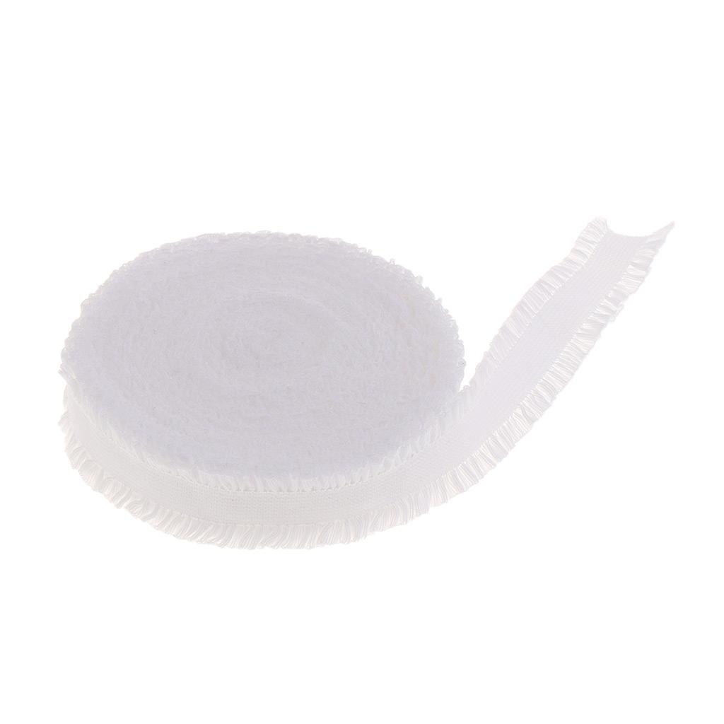 2 Miếng 10 Thước Thun Co Giãn Xù Ren Cốp Cho Đầu Quần Áo Phụ Kiện 13 Mm