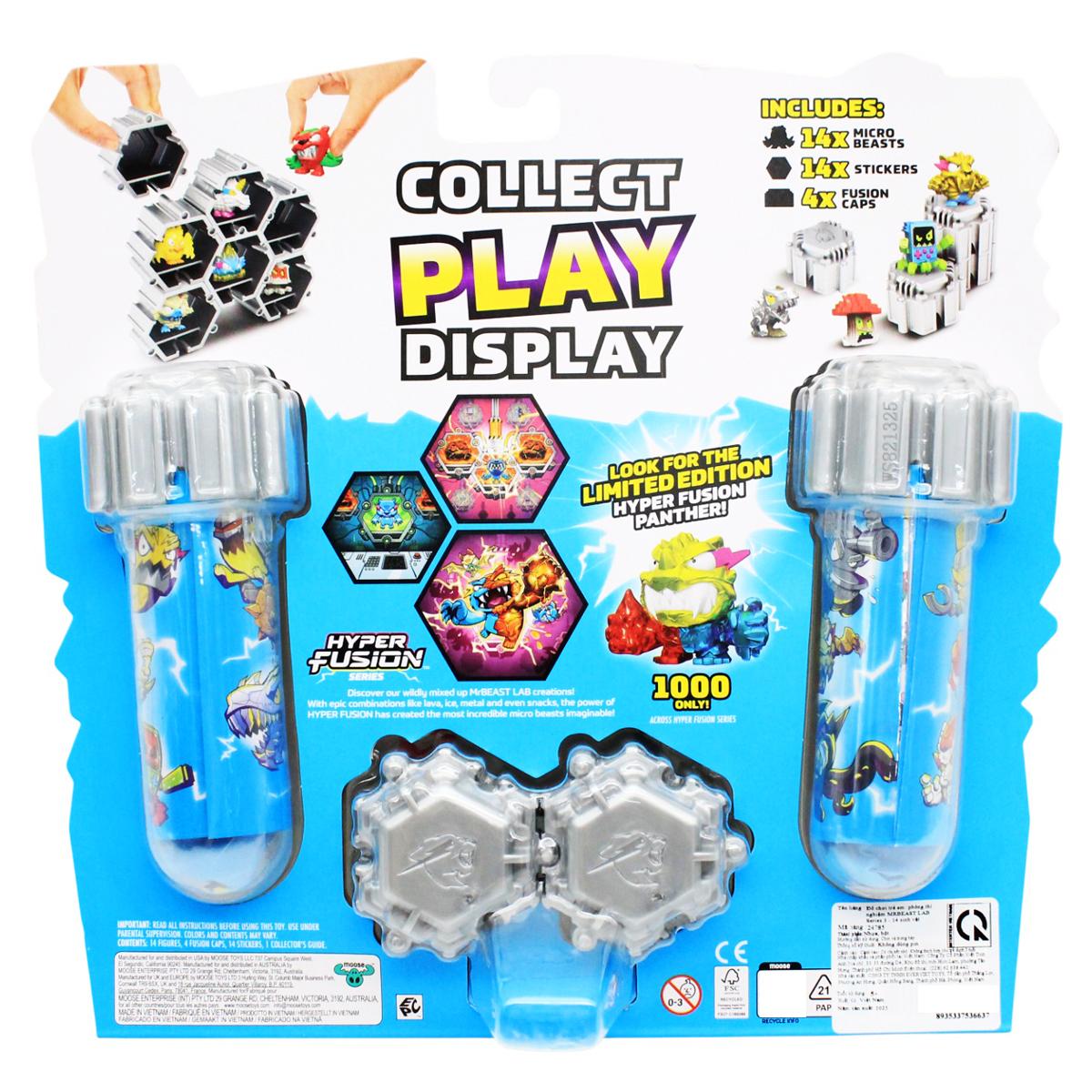 Đồ Chơi Phòng Thí Nghiệm Series 3 - 14 Sinh Vật - MrBeast Lab 24785 (Mẫu Sản Phẩm Giao Ngẫu Nhiên)