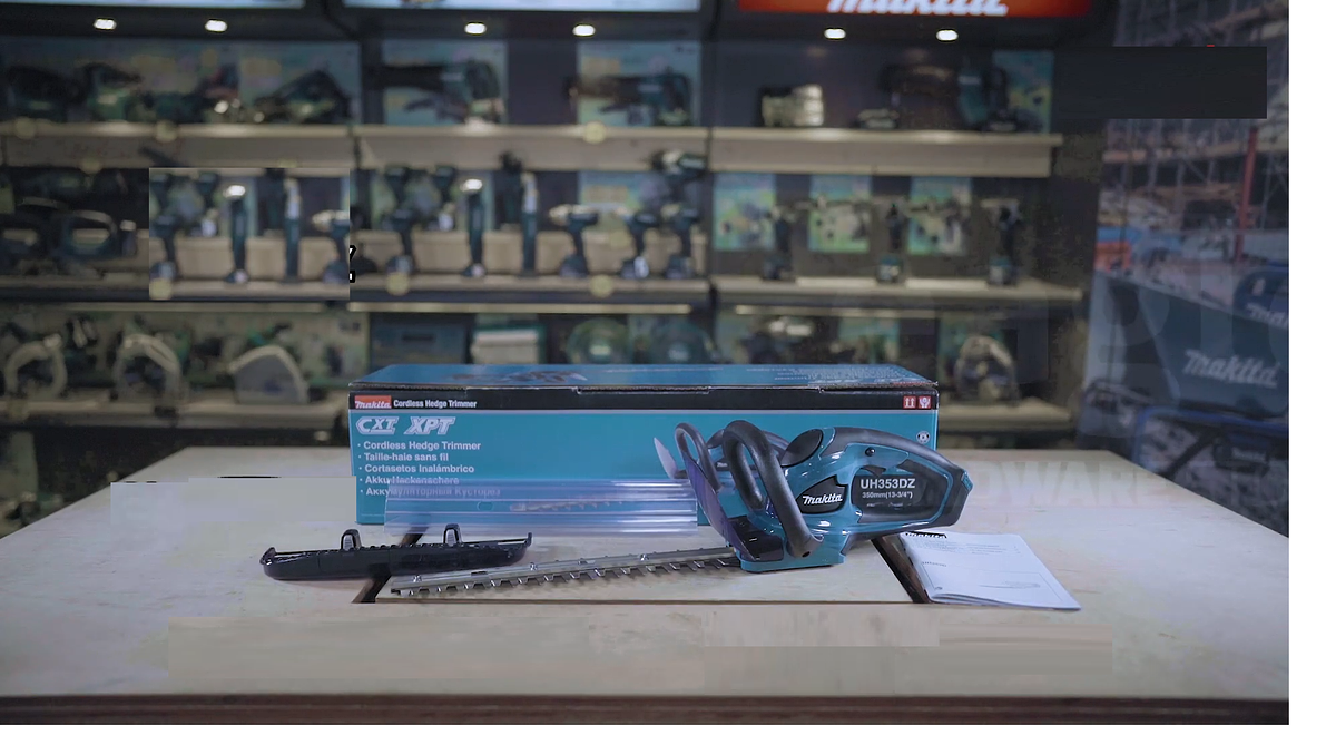 MÁY CẮT TỈA HÀNG RÀO DÙNG PIN 12V 350MM MAKITA UH353DZ - HÀNG CHÍNH HÃNG