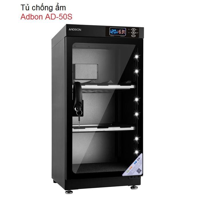 Tủ Chống Ẩm Andbon AD-50S - Hàng Nhập Khẩu