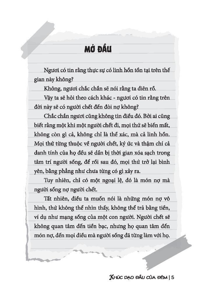 Nhật Ký Ghi Chép Pháp Y - Tập 1 - Khúc Dạo Đầu Của Đêm