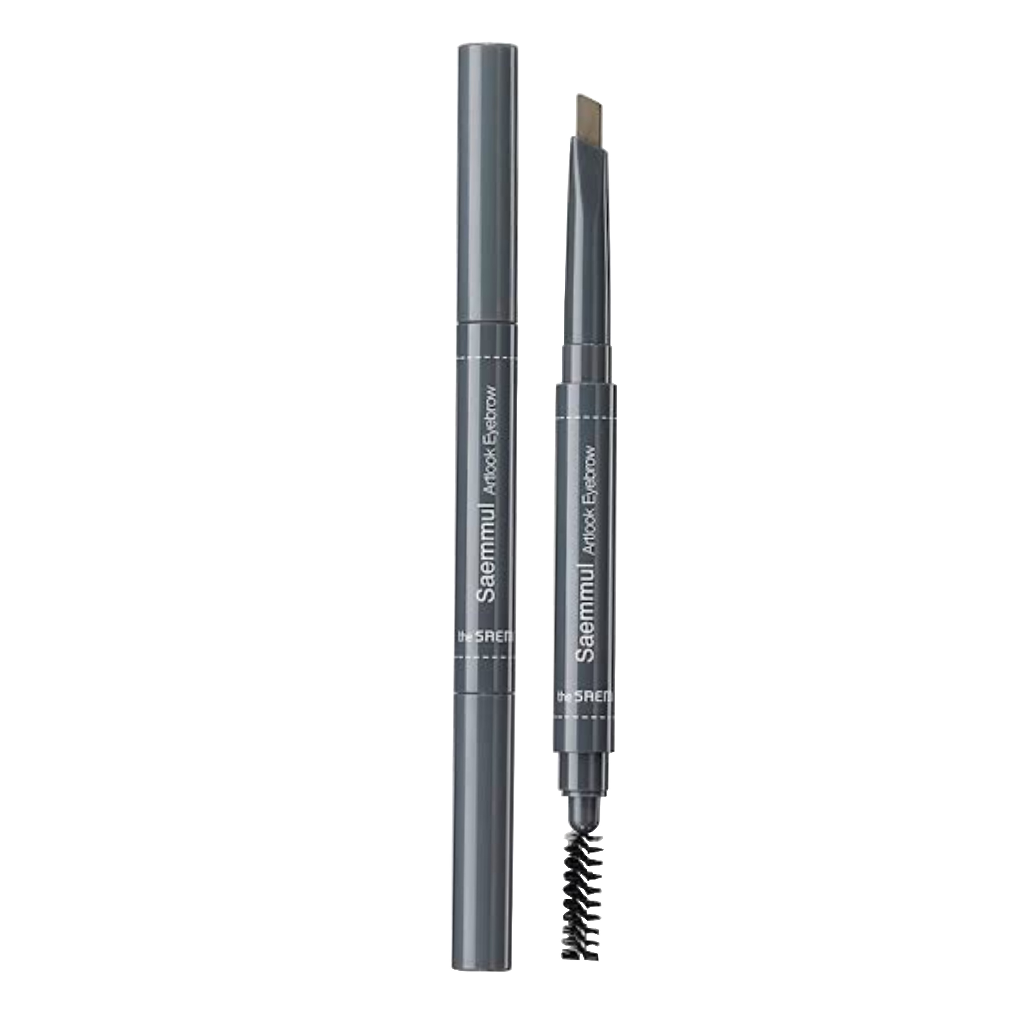 Chì Kẻ Mày Ngang 2 Đầu The Saem Saemmul Artlook Eyebrow  05 Natural Brown