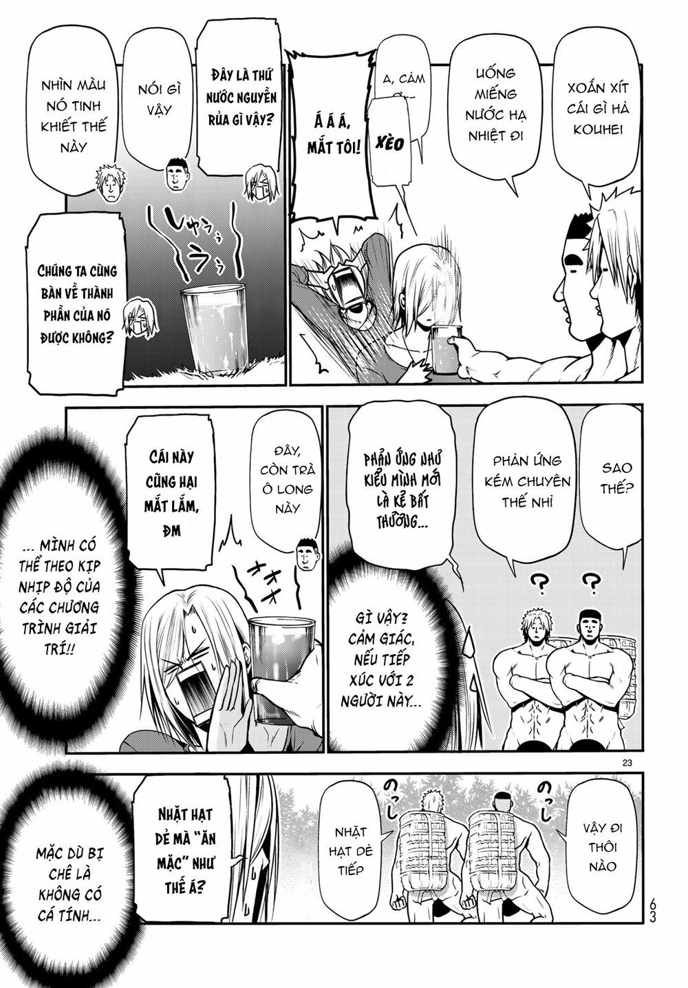 cô gái thích lặn - grand blue chapter 60 23