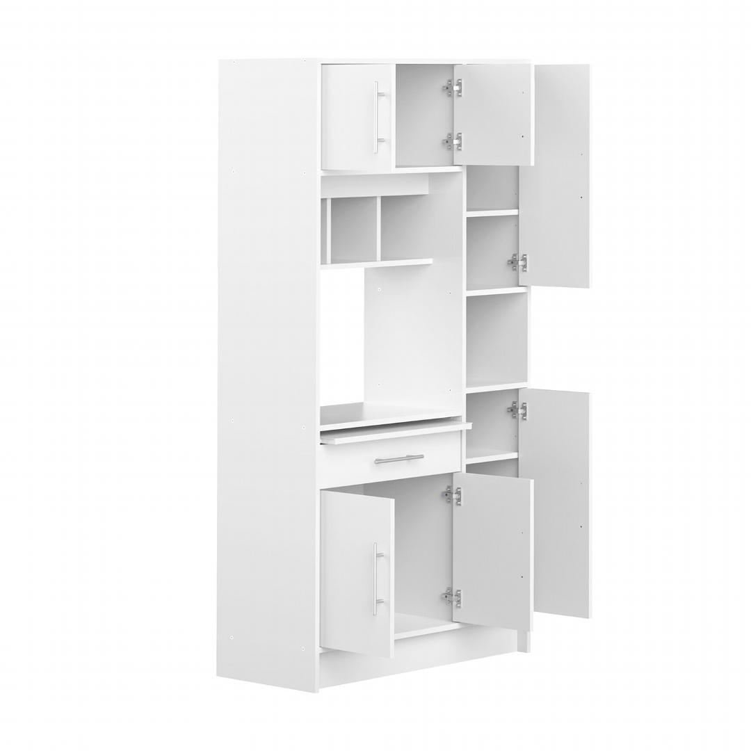 Tủ phòng ăn gỗ hiện đại SMLIFE Damon  | Gỗ MDF dày 17mm chống ẩm | D90xR40xC180cm - Màu