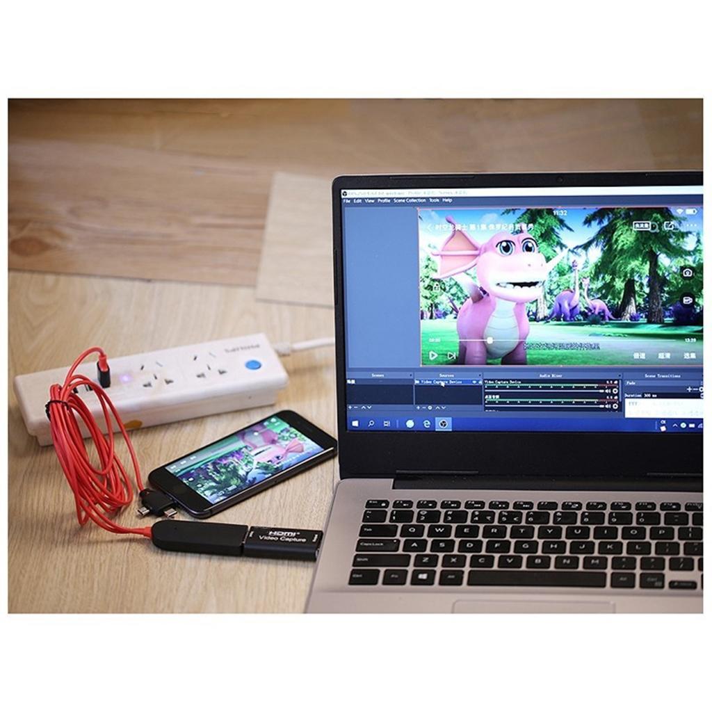 2x  HDMI  to  USB  Video  Capture  Card  Grabber  Game / Video  Live