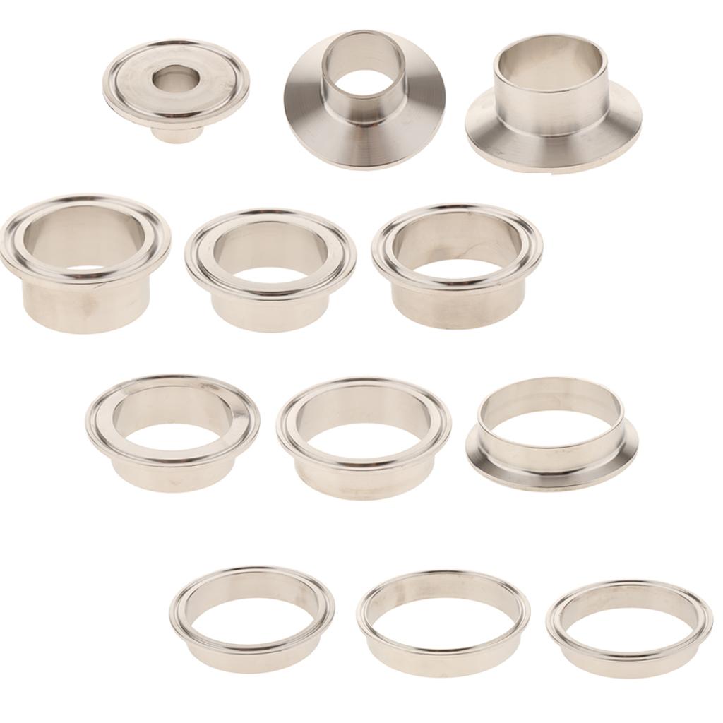 Sanitary Pipe Weld Ferrule Tri Clamp Type Stainless Steel Flange SUS 304