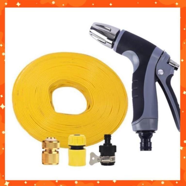Bộ dây và vòi xịt rửa xe tưới cây tăng áp 7-10M 206817
