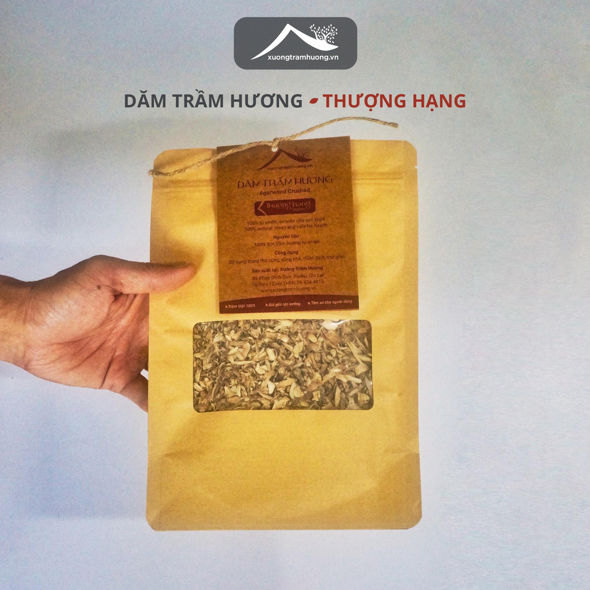 Dăm Trầm Hương Nguyên Chất Thượng Hạng Xưởng Trầm Hương Xông Nhà Tẩy Uế Khai Trương