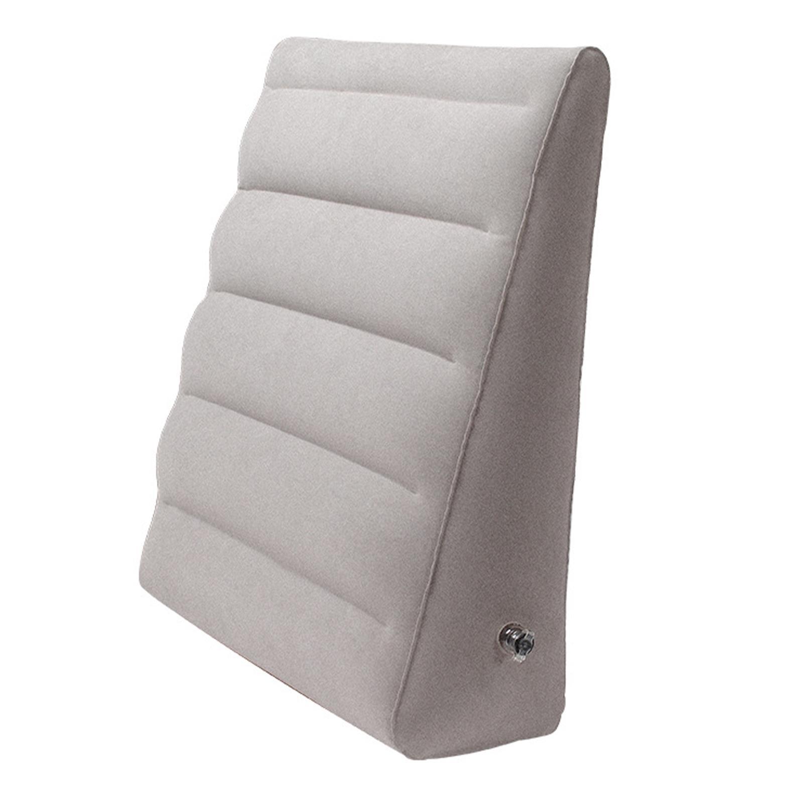 Inflatable Wedge Pillow, Bed Pillow, Fast Inflating Deflation Head, Shoulder, Back, Leg Support Support  Pillow for Office Bed