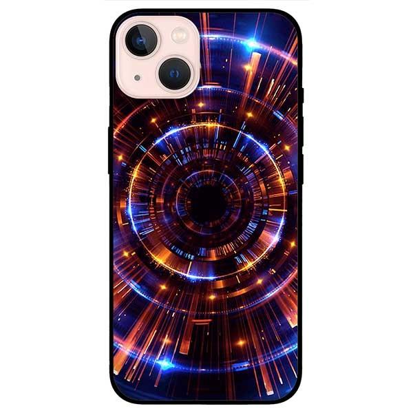 Ốp lưng dành cho Iphone 13 Mini - Iphone 13 - Iphone 13 Pro - Iphone 13 Pro Max - Vòng Tròn Vàng Xanh