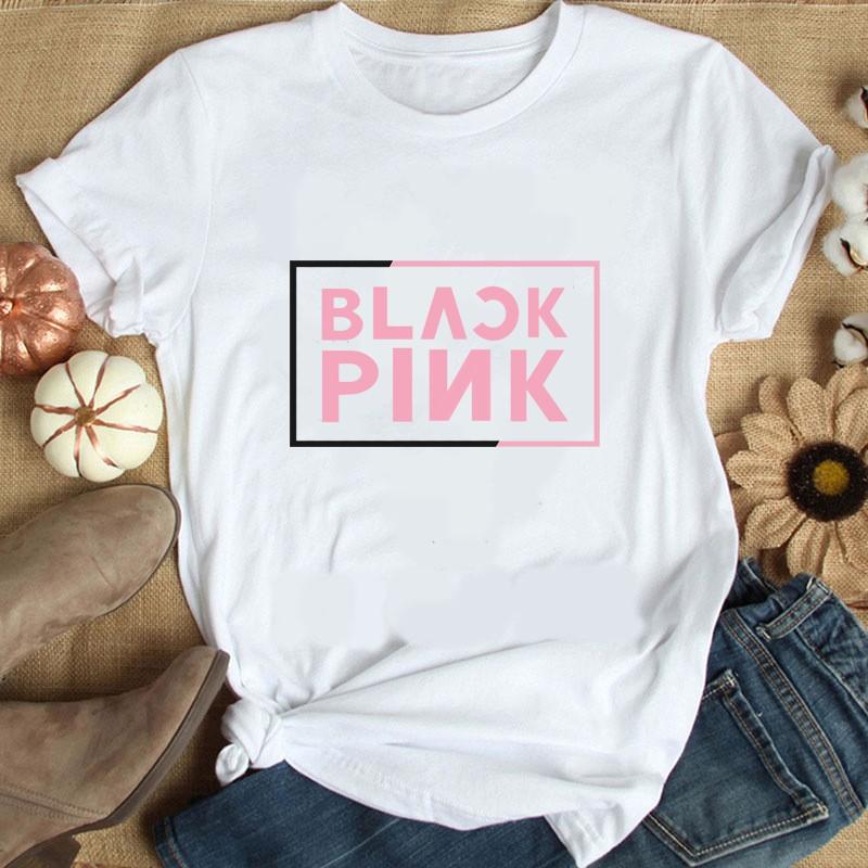 Áo logo BlackPink Áo phông thun in logo BlackPink