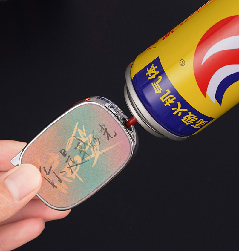 Bật Lửa Khè Phản Quang 3D Siêu Đẹp - Xài Gas