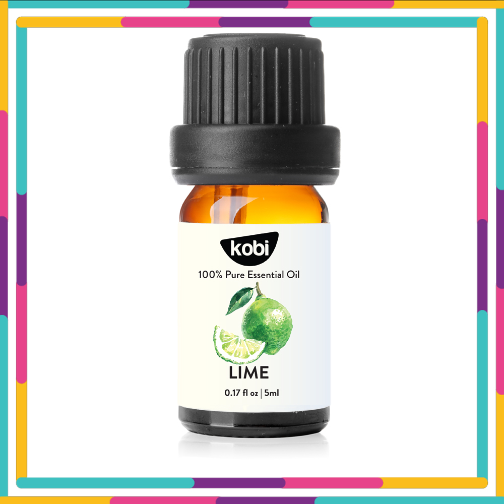 Tinh Dầu Chanh Sần Kobi Lime Essential Oil Giúp Giảm Căng Thẳng, Ngăn Ngừa Lão Hóa, Chống Nhiễm Trùng Hiệu Quả - 5ml