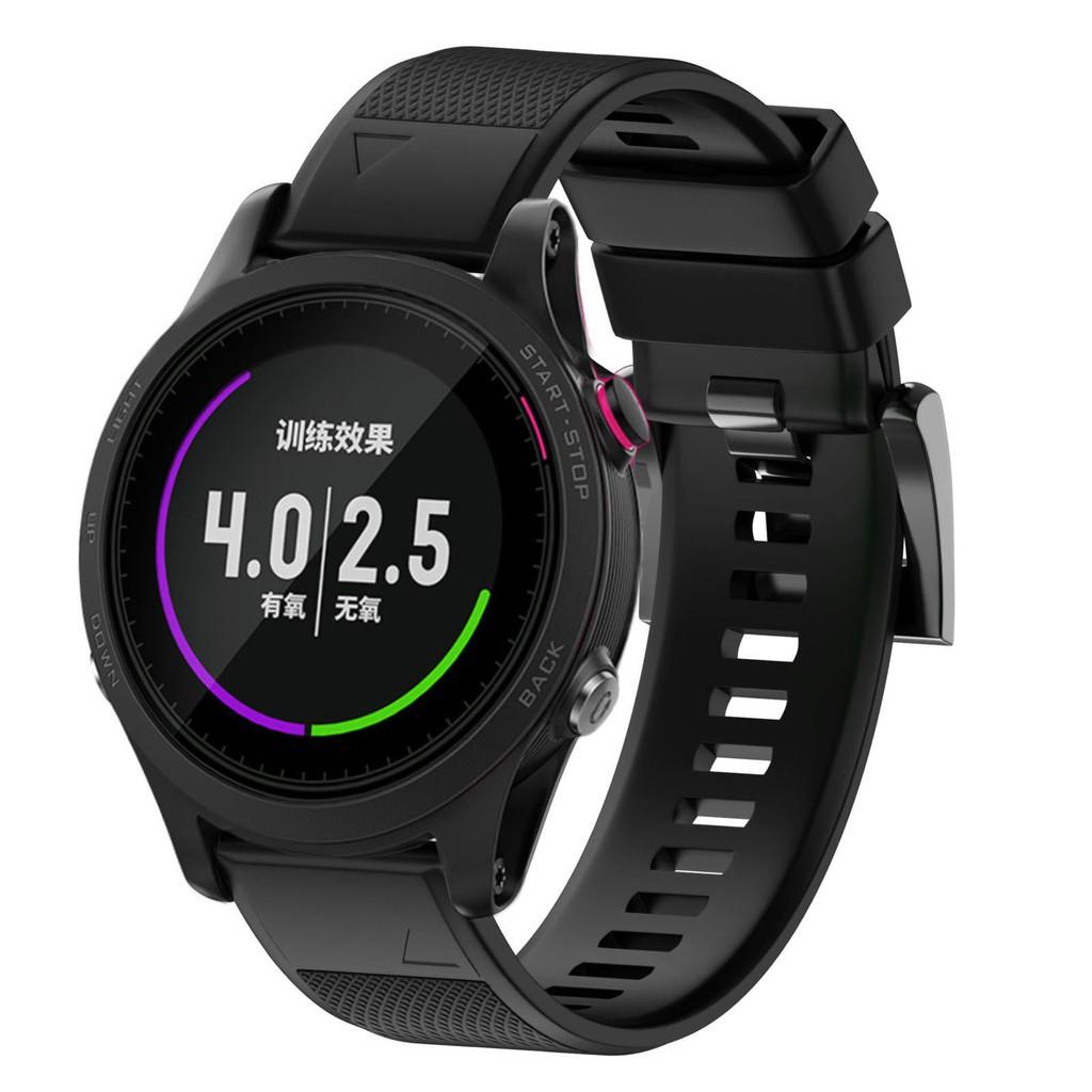 22mm Silicone Quick Release Easy Fit Band Strap for Garmin Fenix 5 Plus 6 pro