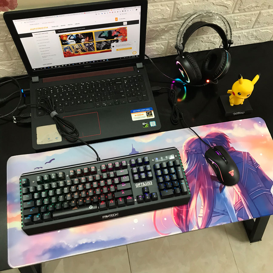 Miếng Lót Chuột, Bàn Di Chuột, mouse pad anime Sword Art Online cỡ lớn