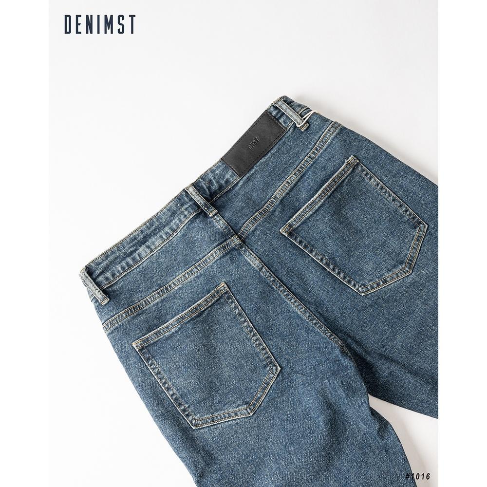 Quần Jeans Nam Cao Cấp DENIMST 1016 Dáng Carrot Fit