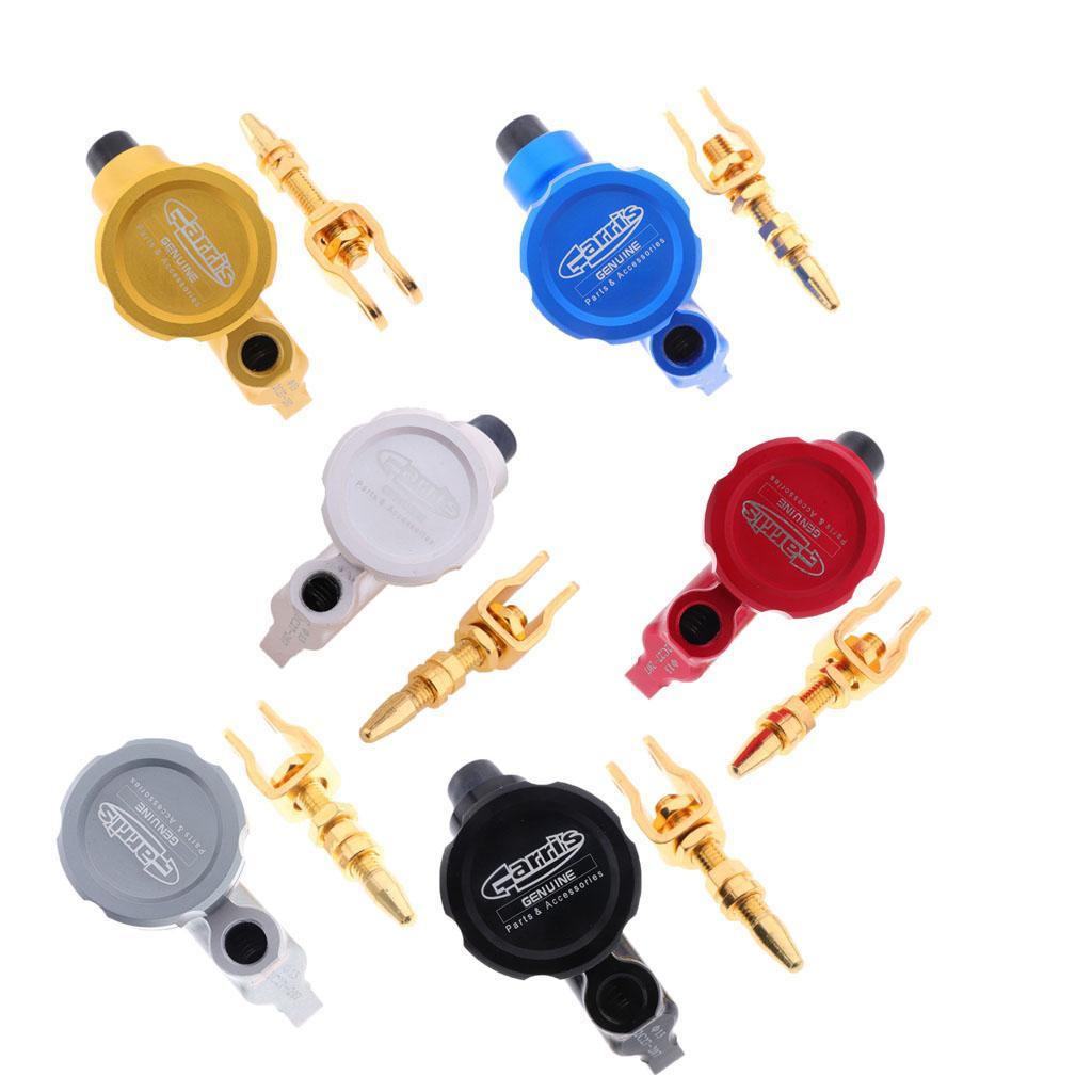 Universal CNC Aluminum Rear Brake Master Cylinder Pump Universal for Motorcycle Dirt Bike Quad Car