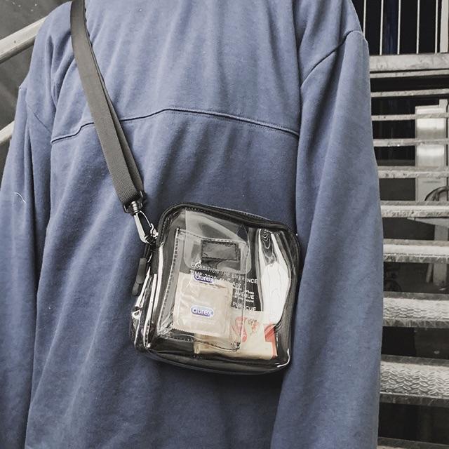 Túi đeo chéo trong suốt | Mini Bag Unisex