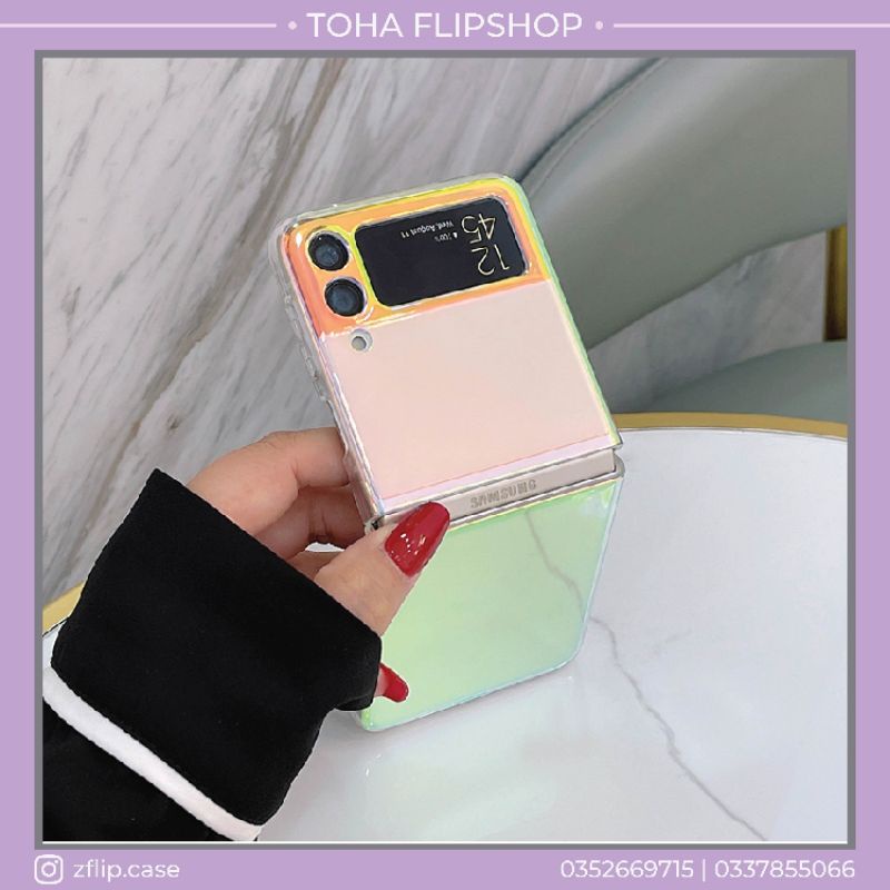 Ốp lưng cho samsung Zflip3 - Zflip4 - Z flip3 - Z Flip4 - Z flip 3