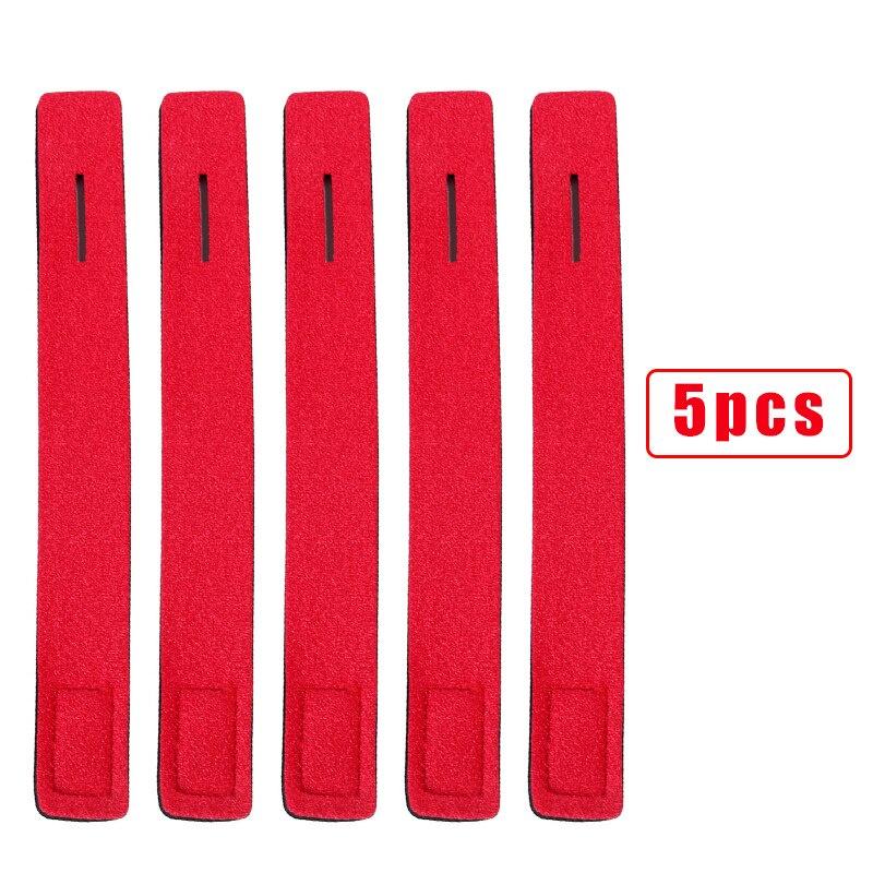 10pcs Fishing Rod Tie Holder Strap Belt Tackle Elastic Wrap Band Pole Holder Fastener Ties Outdoor Fishing Tools Accessories