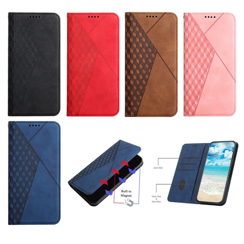 Ốp điện thoại da dạng ví lật có ngăn đựng thẻ cho Samsung Galaxy A02 M02 A21S A12 A22 A32 A42 A52 A72