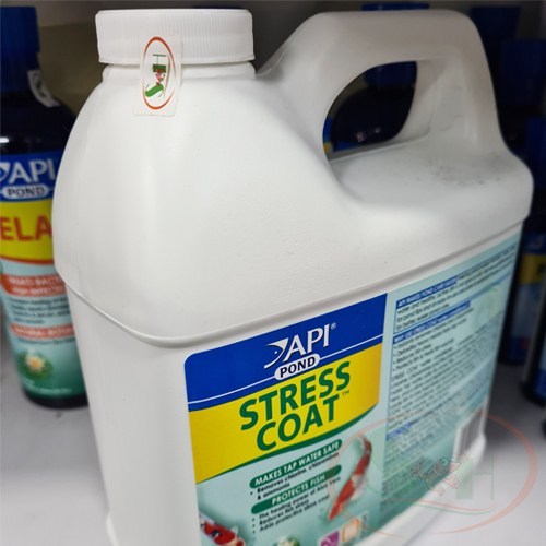 Dung dịch giảm stress API Pond Stress Coat xử lý nước khử clo độc bể cá tép thủy sinh