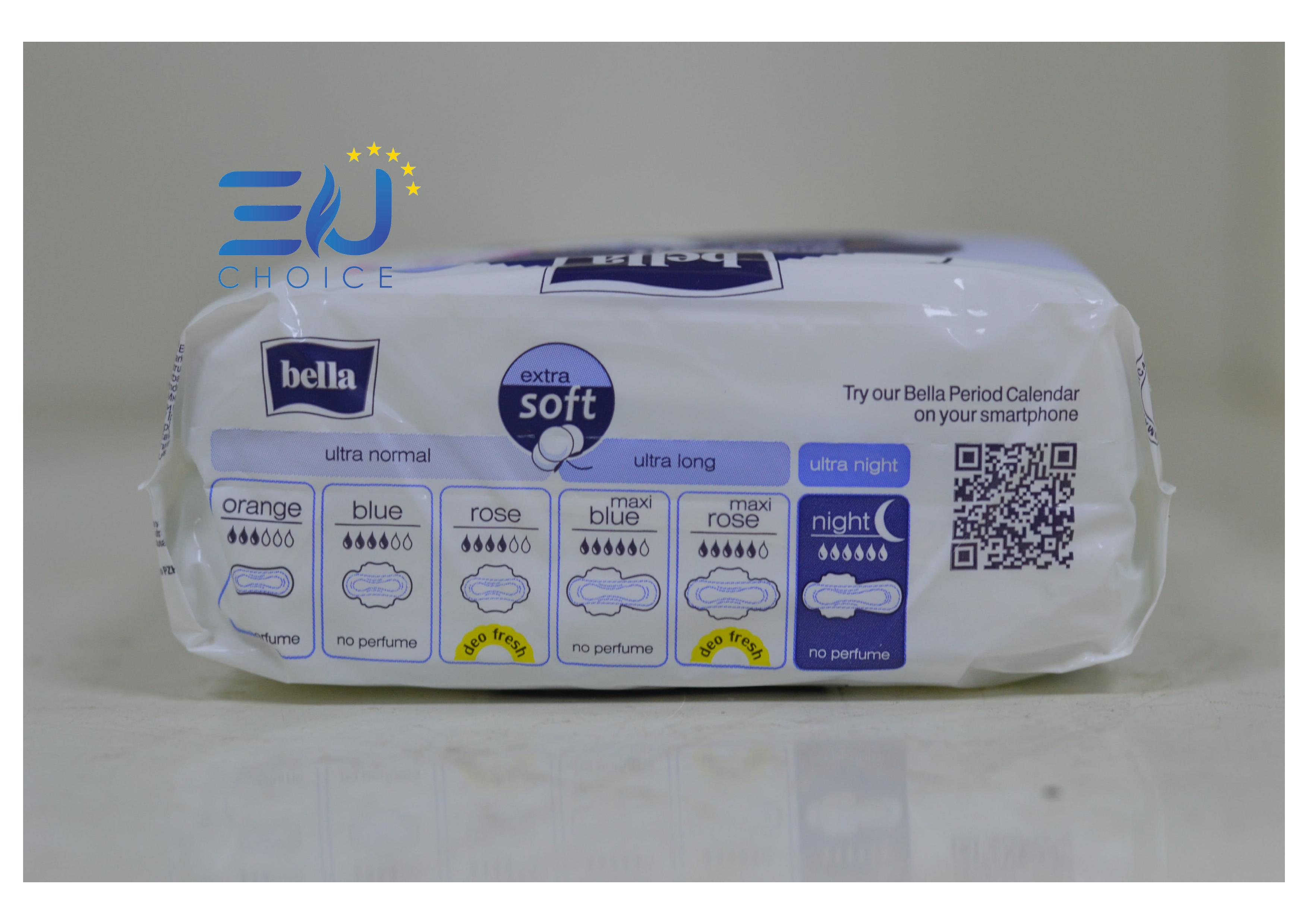 Băng vệ sinh ban đêm BELLA 7 miếng dạng dán - Tétra Medical