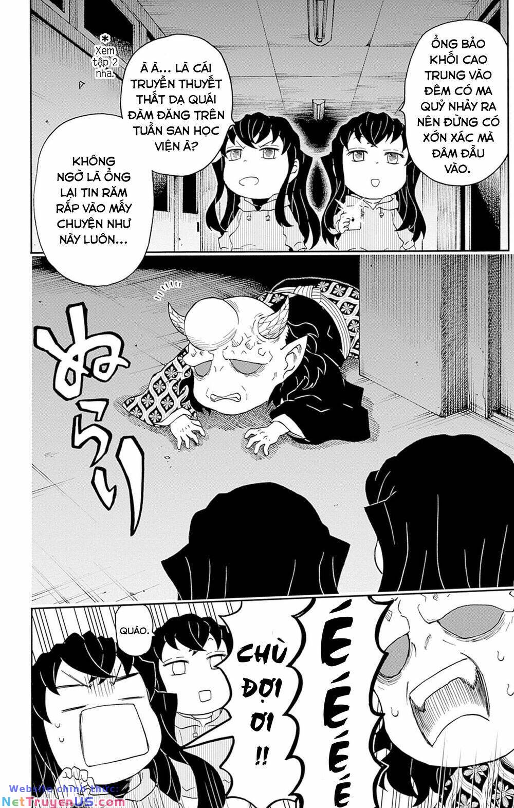 spin-off học viện kimetsu! chapter 15.5 18