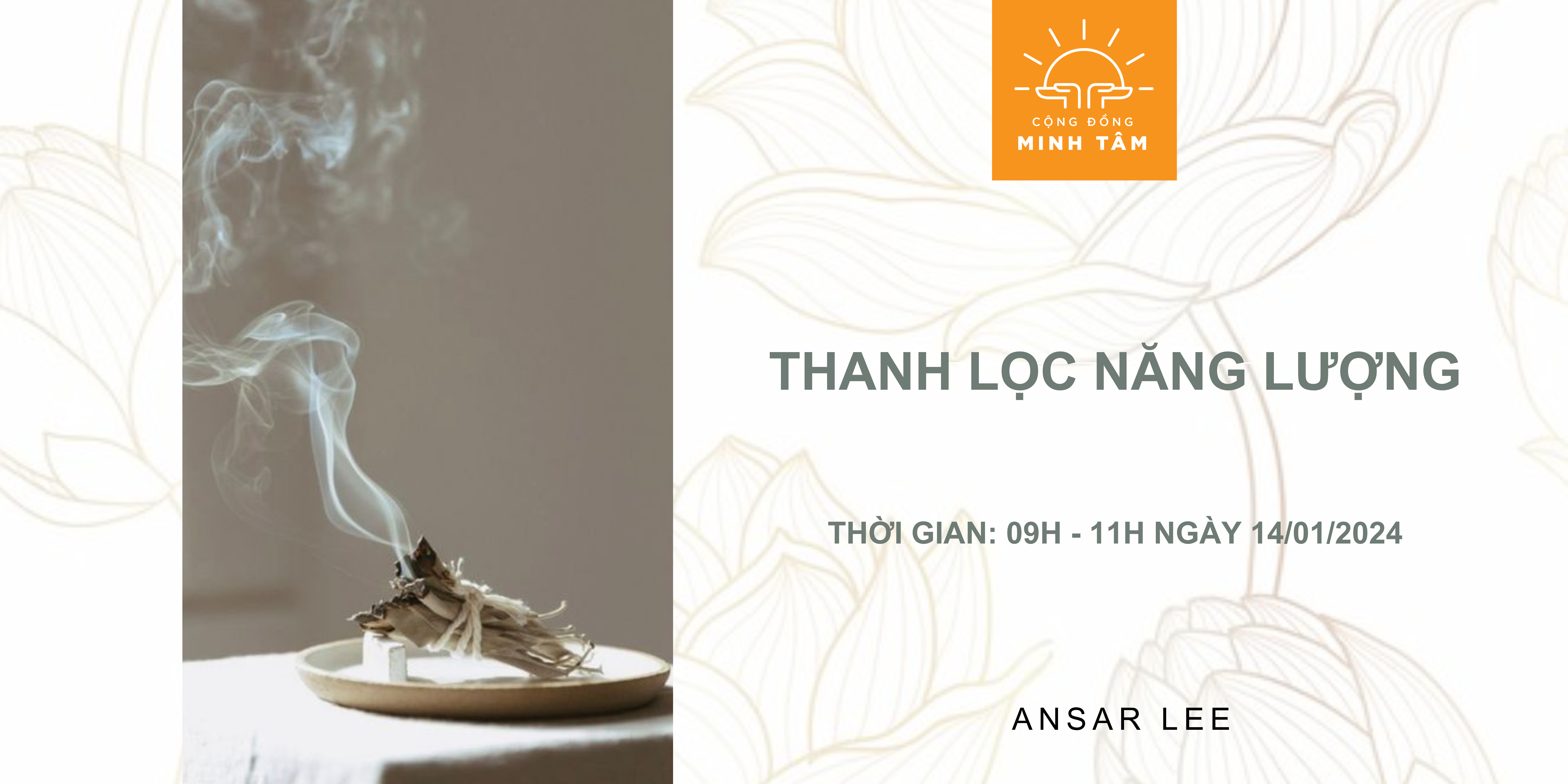 Khóa học Thanh tẩy và tái tạo năng lượng