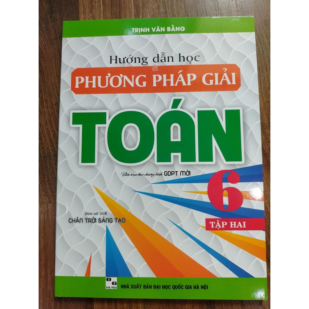 Sách - Combo Hướng dẫn học phương pháp giải Toán 6 tập 1 + 2 HA-MK