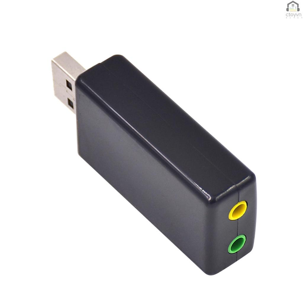 Bộ chuyển đổi âm thanh USB 7.1 kênh cho máy tính