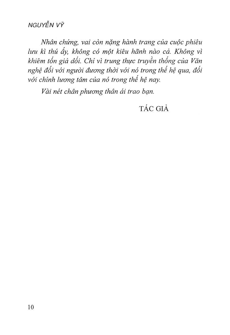 Văn Thi Sĩ Tiền Chiến
