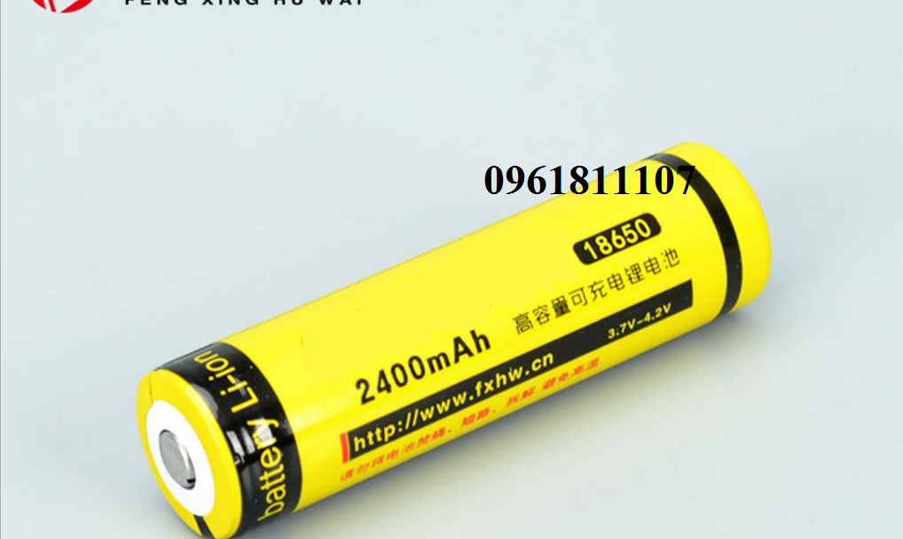 Pin dùng cho 18650 2400MAh hàng tốt