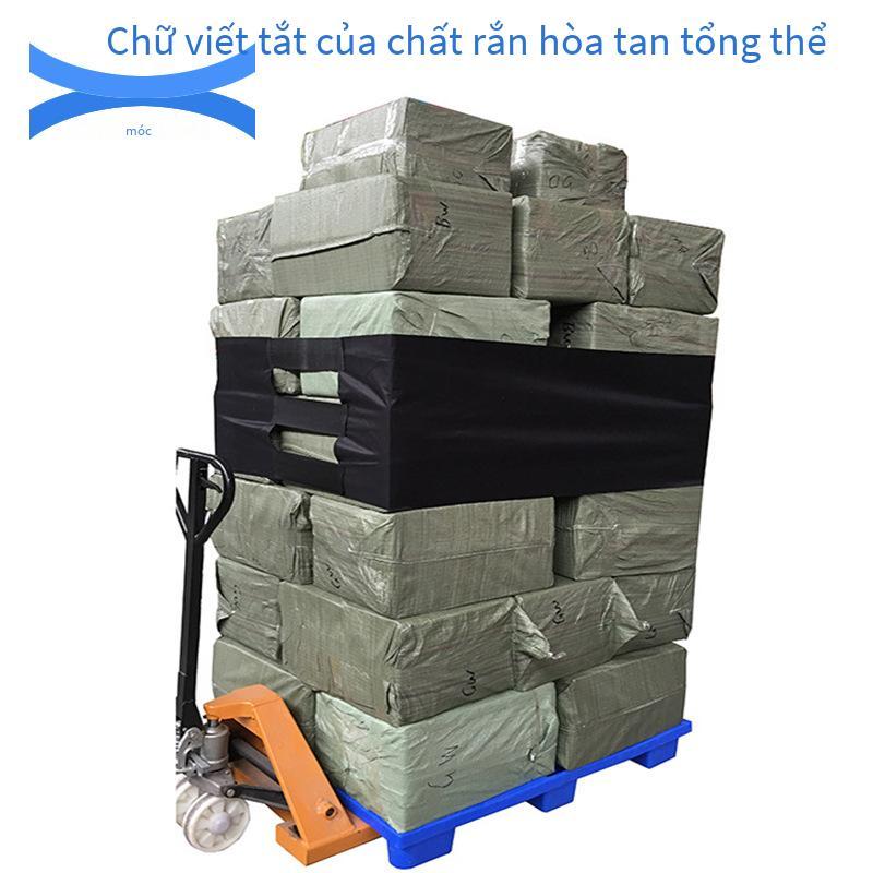 Đặc biệt màu xanh thẻ ban dây đeo cung cấp hậu cần pallet thẻ ban dây đeo thẻ nylon ban dây đeo bó thay vì màng căng