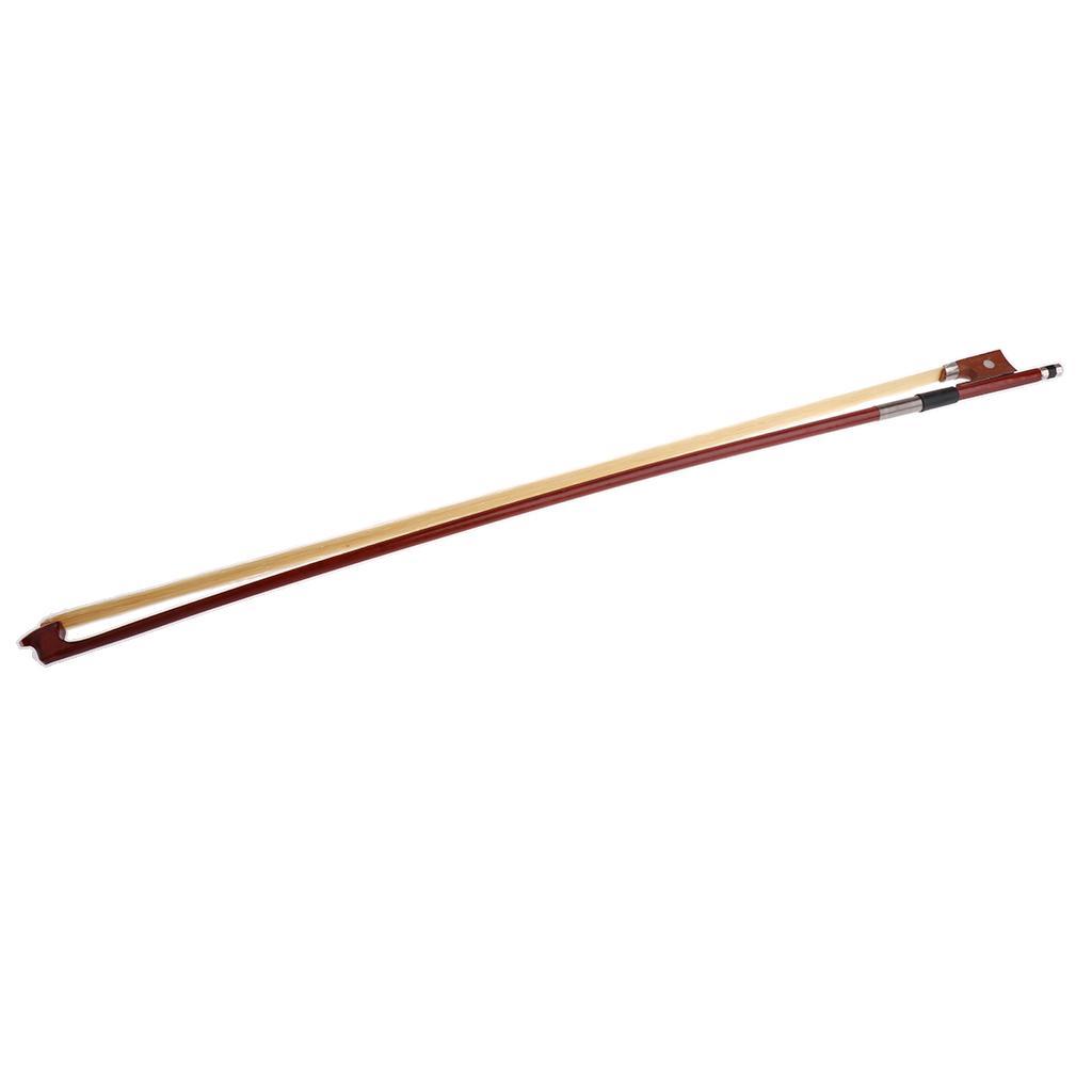 Rosewood 1/4 Violin Bow With Bow Practice Holder Fiddle Teaching Aid Correct