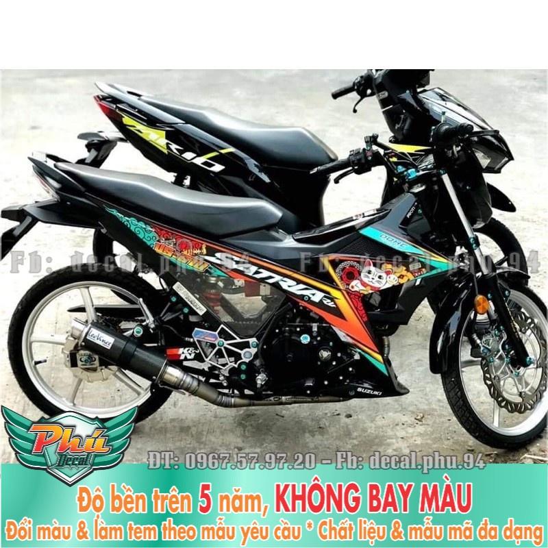 Tam Satria Xanh đen thần tài