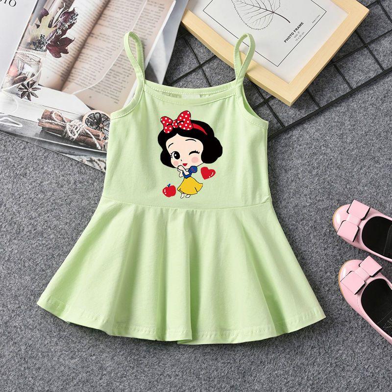 CHENGRUI Cô gái mùa hè váy trẻ em nhỏ treo váy mùa hè phong cách phương Tây bé vest đầm