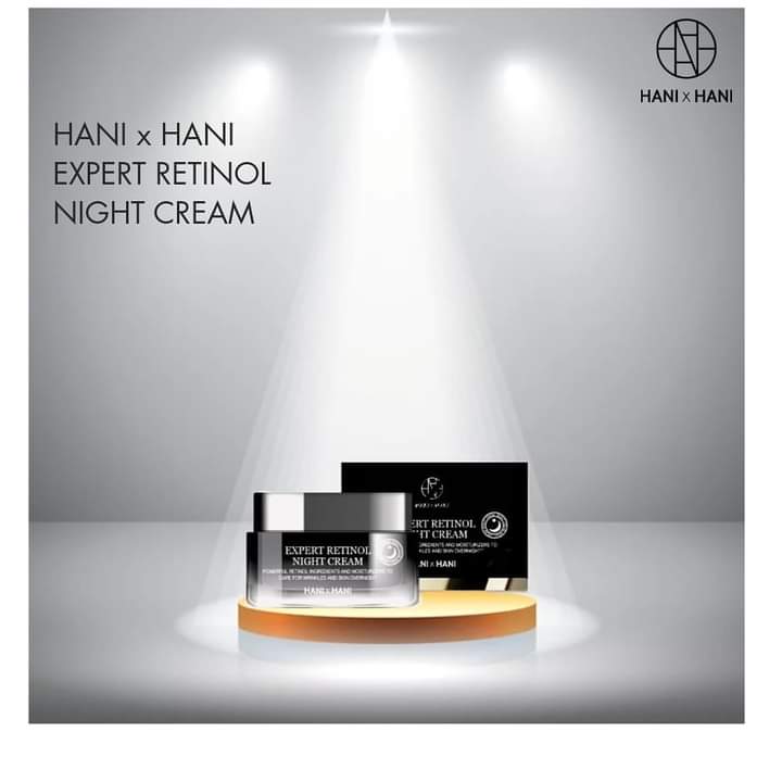 Kem Dưỡng Da Ban Đêm Chứa Retinol Tái Tạo Phục Hồi Da và Chống Lão Hóa  Hani x Hani 50g