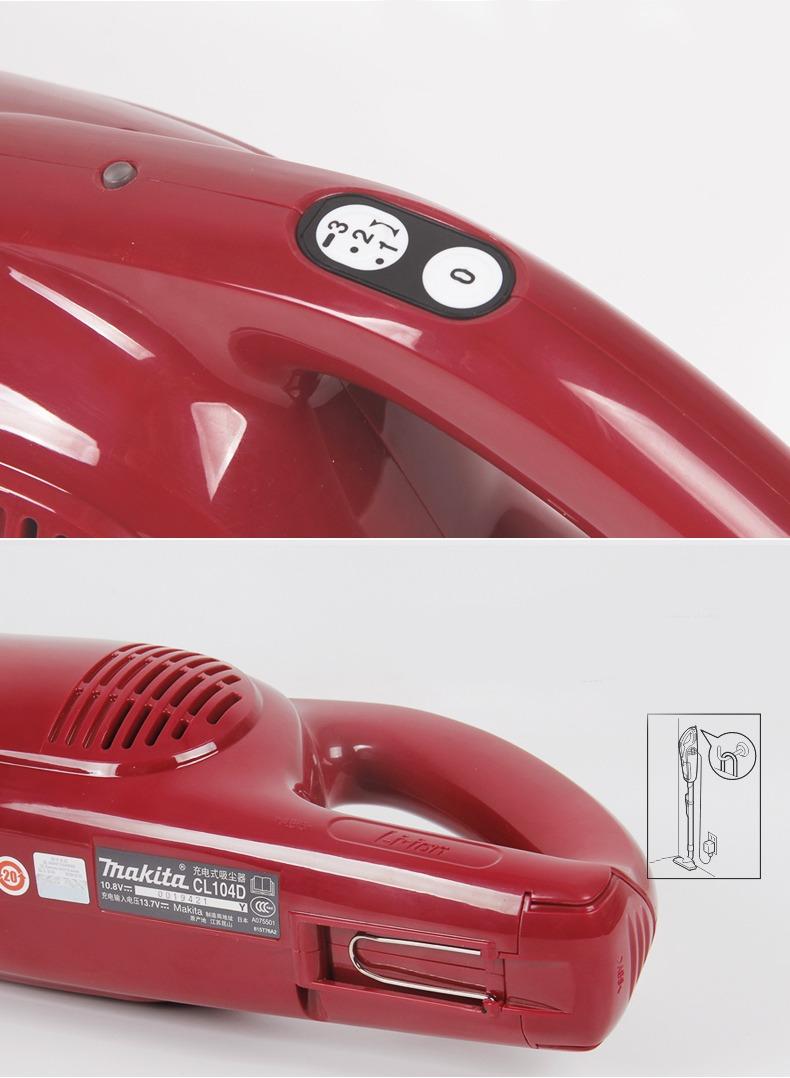MÁY HÚT BỤI DÙNG PIN (10.8V) 1.1M³ / MIN MAKITA CL104DWR (01 PIN 10.8V/ 1.5AH 01 SẠC) - HÀNG CHÍNH HÃNG