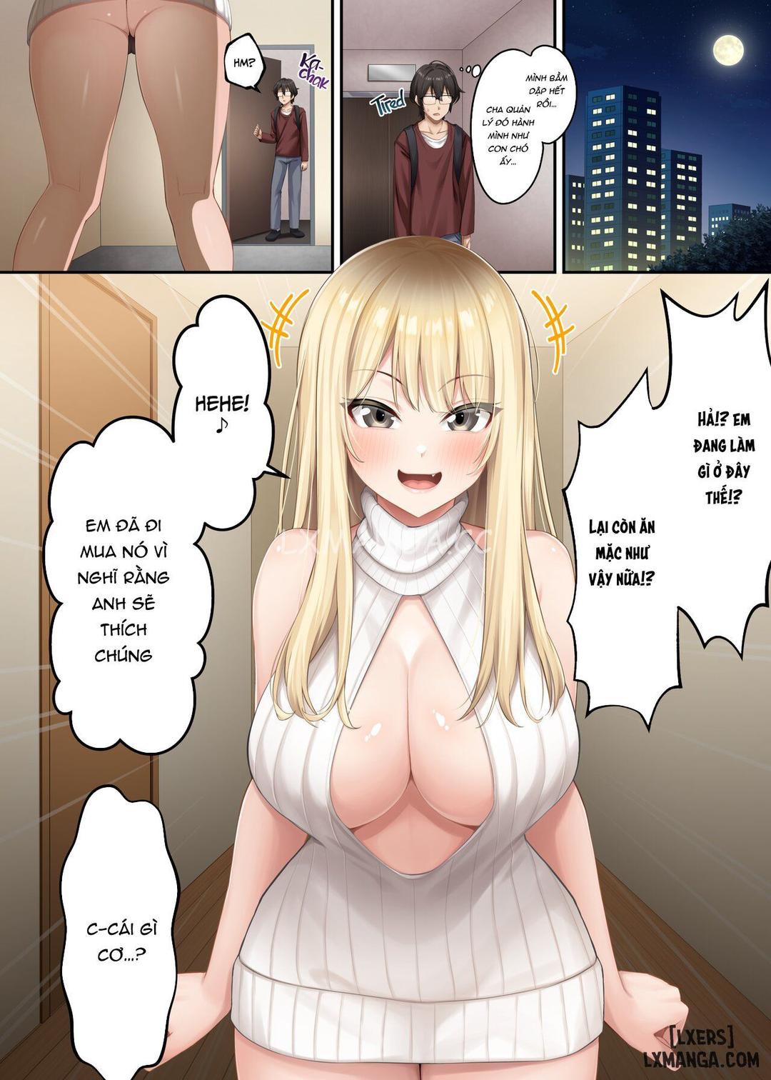 bài học tại gia với mấy em gyaru quyến rũ chapter 2 7